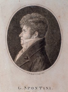 Portret van Gaspare Spontini