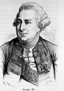 Portret van George III (1738-1820), koning van Groot-Brittannië en Ierland (1760-1820) door Unknown artist