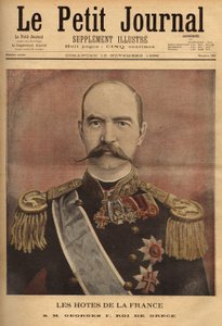Portret van George I, koning van Griekenland