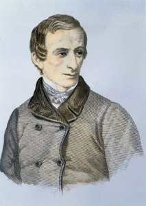 Portret van Giacomo Leopardi (1798 - 1837) door Unknown artist