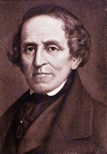 Portret van Giacomo Meyerbeer (gravure) door Unknown artist