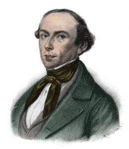 Portret van Gottfried Ludolf Camphausen (1803-1890) Pruisische politicus, premier van Pruisen door Unknown artist