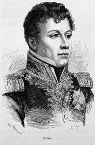 Portret van Géraud Christophe Michel Duroc (1772 - 1813). Gravure van het einde van de 19e eeuw in 