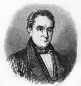 Portret van Hendrik Tollens 1780-1856. Nederlandse dichter door Unknown artist