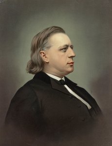 Portret van Henry Ward Beecher (1813-1887) door Unknown artist
