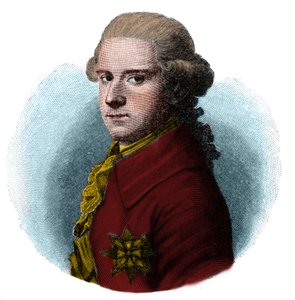 Portret van hertog Karl August von Sachsen Weimar Eisenach (Charles Augustus van Saksen-Weimar-Eisenach)