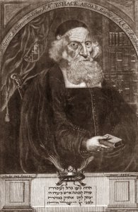 Portret van Isaac Aboab da Fonseca (1605-1693) - Isaak Aboab Foonseca - rabbi, geleerde, kabbalist en schrijver door Unknown artist