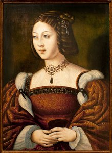 Portret van Isabella van Portugal door Unknown artist
