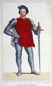 Portret van Jacques de Chabannes Heer van LA PALICE, Maarschalk van Frankrijk 1470-1525