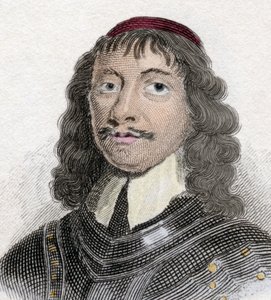 Portret van James Graham (1612-1650) 5e graaf en 1e markies van Montrose, Schotse edelman en militair door Unknown artist