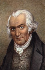 Portret van James Watt, Schots ingenieur.