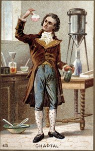 Portret van Jean Antoine Chaptal door Unknown artist