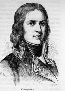 Portret van Jean Etienne Championet (1762-1800), Franse generaal, hij nam deel aan de campagnes van de Revolutie