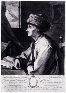 Portret van Jean Jacques Rousseau