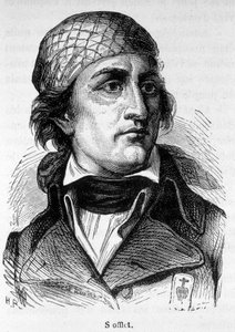Portret van Jean Nicolas Stofflet (1753-1796), acteur van de Vendée-opstand.