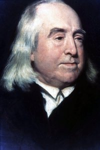 Portret van Jeremy Bentham (1748-1832), Britse filosoof en jurist. door Unknown artist
