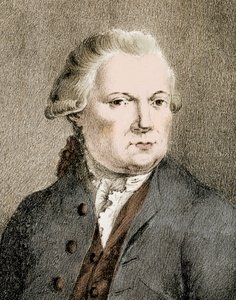 Portret van Jiri Antonin Benda (Georg Anton Benda) (1722 - 1795) door Unknown artist