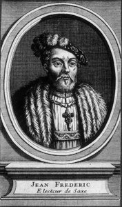 Portret van Johan Frederik, de Grootmoedige, Keurvorst van Saksen (1503 - 1554) - n.d.