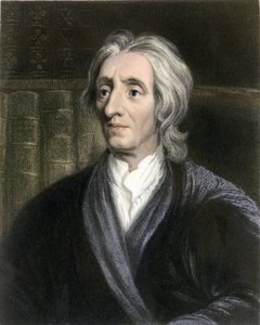 Portret van John Locke (1632 - 1704) door Unknown artist