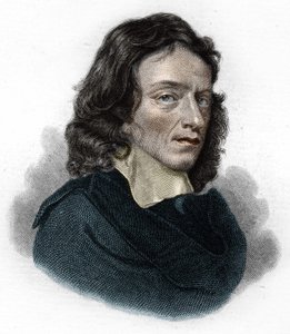 Portret van John Milton, Engelse dichter en essayist (1608-1674)