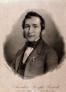 Portret van Joseph Rastrelli (gravure)