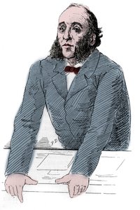 Portret van Jules Ferry (1832-1893), Franse politicus. Gravure in "Le Monde Illustré" door Unknown artist