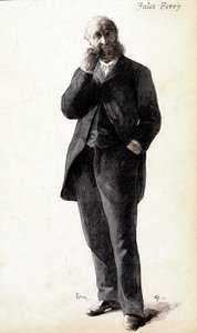 Portret van Jules Ferry, circa 1880