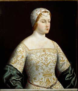 Portret van Laura de Noves door Unknown artist