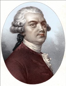 Portret van Lekain (Henri Louis Cain (Henri-Louis Le Kain) (1729-1778) door Unknown artist