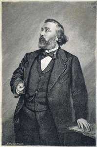 Portret van Leon Gambetta door Unknown artist