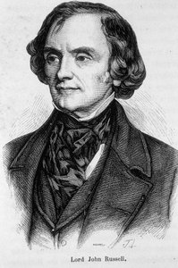 Portret van Lord John Russel