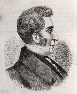 Portret van Louis Charles Bonaventure Pierre, Graaf van Mesnard 1769-1842 - gravure door Unknown artist