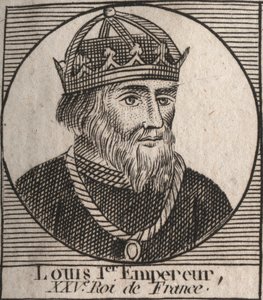 Portret van Lodewijk I de Vrome