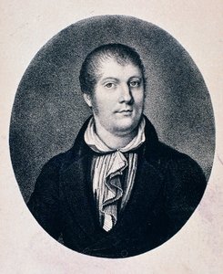 Portret van Louis Spohr (gravure) door Unknown artist