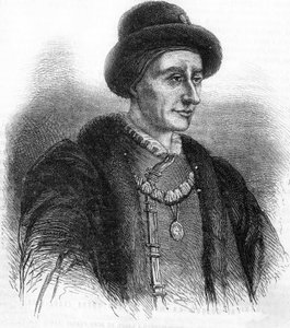 Portret van Lodewijk XI (1423-1483), koning van Frankrijk.
