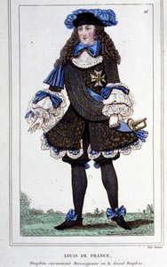 Portret van Louis de France, Hertog van Bourgondië (1682 - 1712) bekend als 