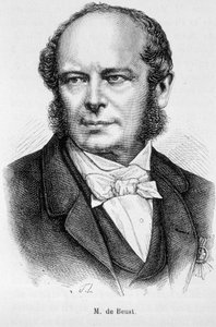 Portret van M. de Beust door Unknown artist