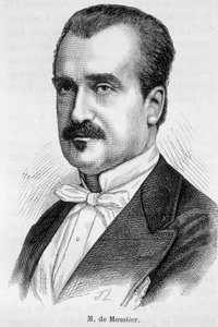 Portret van M. de Moustier