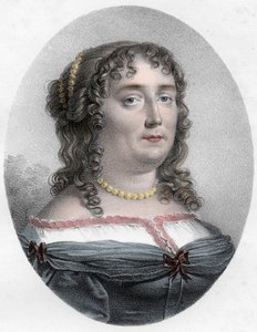 Portret van Madame de Scudéry (1607-1701), Franse schrijfster door Unknown artist