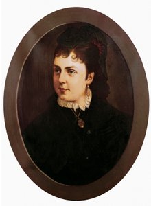 Portret van Maria de Las Mercedes of Mercedes d