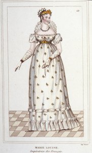 Portret van Marie Louise van Habsburg Lorraine. Keizerin der Fransen (Wenen) door Unknown artist