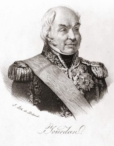 Portret van maarschalk Jean Baptiste Jourdan (1762-1833). door Unknown artist