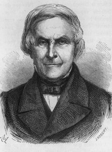 Portret van Michelet, Franse historicus en schrijver (1798 - 1874) door Unknown artist