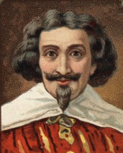 Portret van Miguel de Cervantes (1547-1616) Spaanse schrijver. door Unknown artist