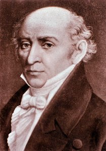 Portret van Muzio Clementi (1752-1832) Italiaanse componist 19e eeuw. Milaan, biblioteca del conservatorio door Unknown artist