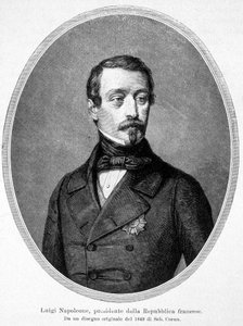 Portret van Napoleon III door Unknown artist