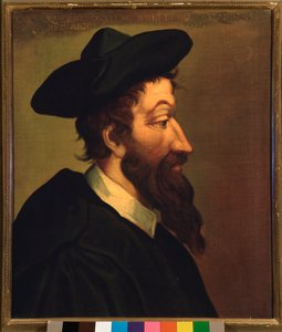 Portret van Nicola Vicentino (schilderij) door Unknown artist