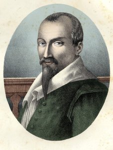 Portret van Olivier De Serres (ca. 1539 - 1619) Franse agronoom door Unknown artist