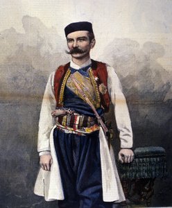 Portret van Peter I van Servië (Karageorgevic) door Unknown artist