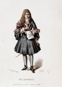 Portret van Philippe Quinault door Unknown artist